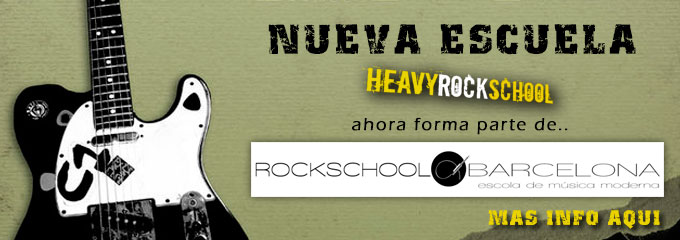 Nueva escuela Rock School Barcelona
